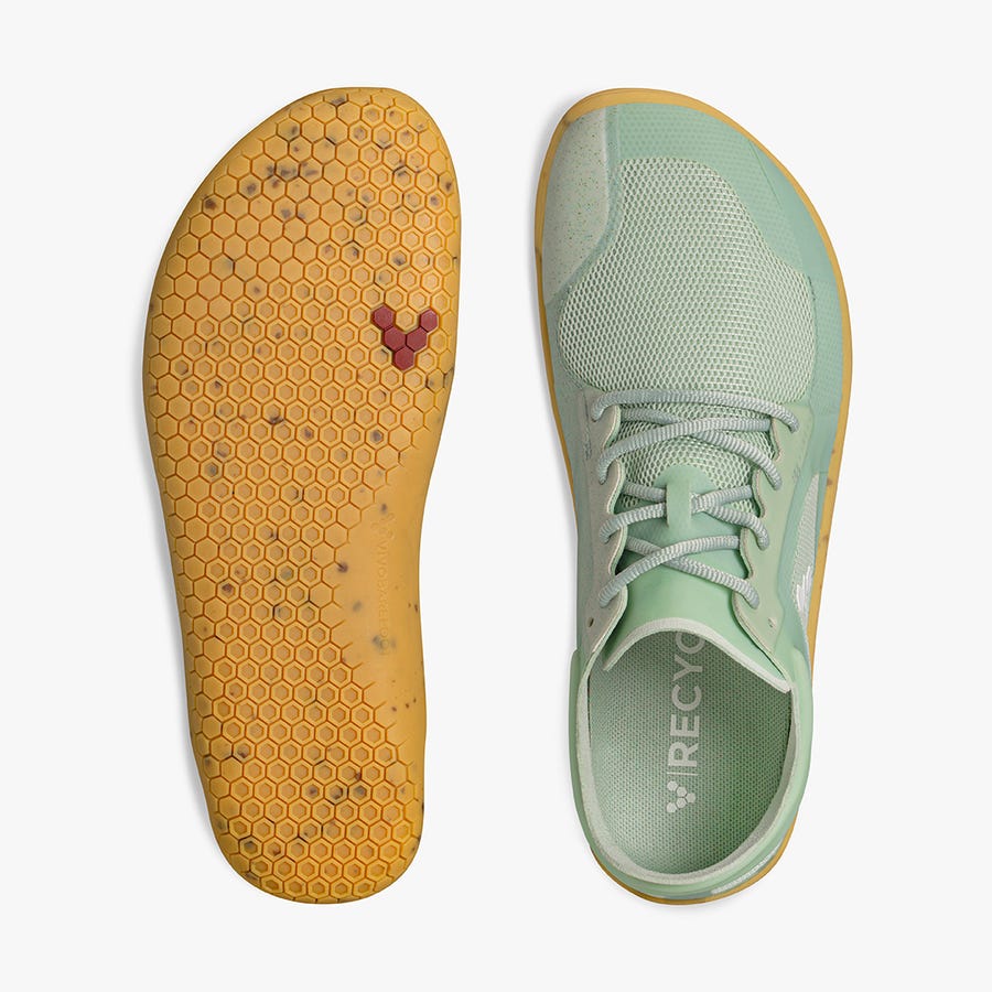 Green Women's Vivobarefoot Primus Lite III Training Shoes | Philippines 0186RVDW